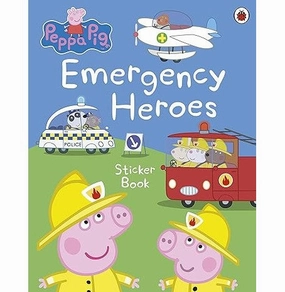 Peppa Pig: Emergency Heroes Sticker Book [Paperback] Peppa Pig Creative kids