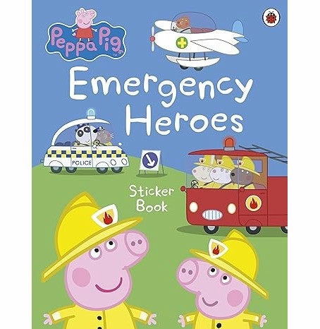 Peppa Pig: Emergency Heroes Sticker Book [Paperback] Peppa Pig Creative kids