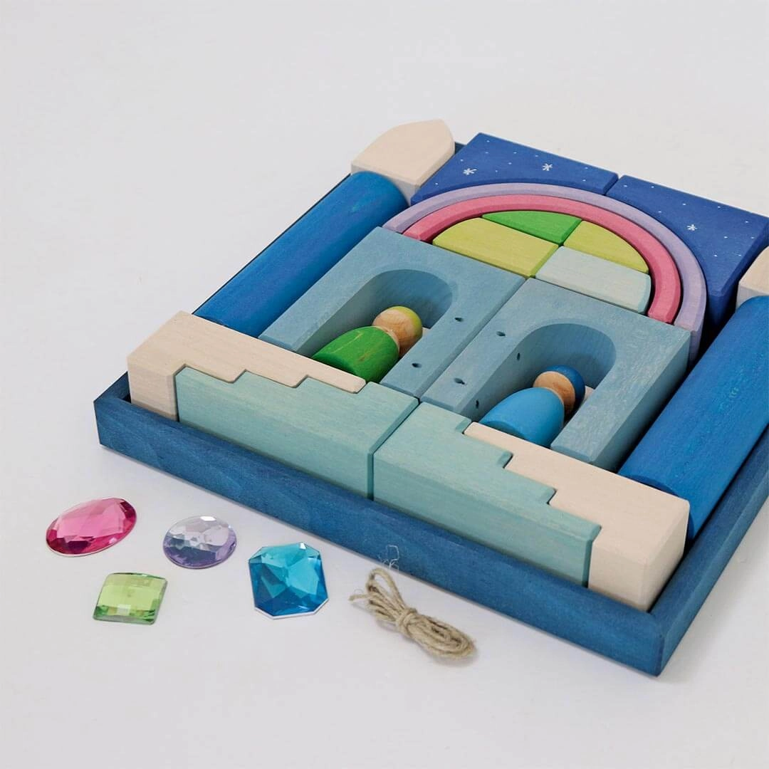Wooden Building World Polar Light Set Learn at home