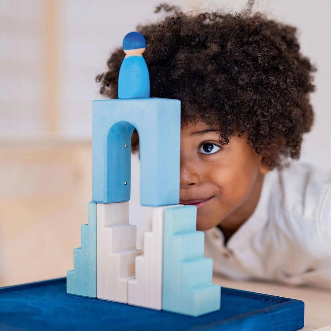 Creative minds Wooden Building World Polar Light Set