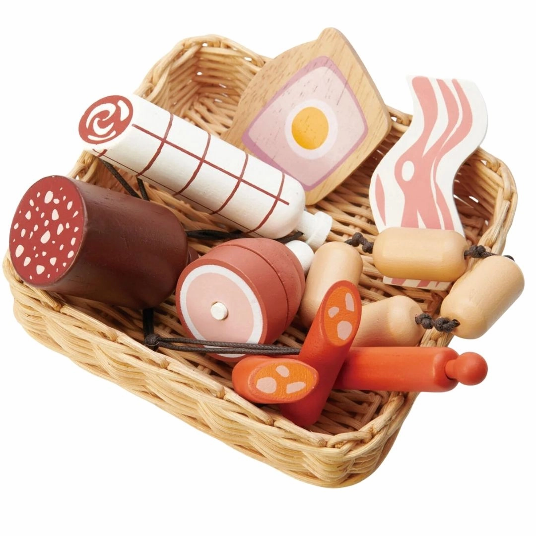 Wooden Charcuterie Basket Learning tools