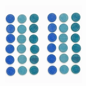 Wooden Mandala Set, Little Blue Coins Smart & fun Young learners