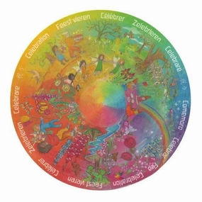 Growing minds Wooden Waldorf Birthday Celebration Wheel