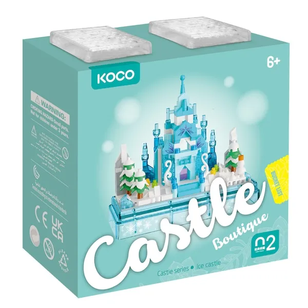 Nurturing minds Pocket Kingdom - Ice Castle 381Pcs