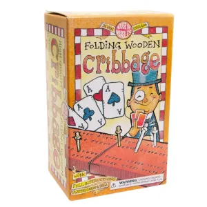 Discover & grow Growth tools Pocket-Sized Wooden Cribbage Set