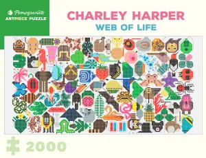 Growth tools Pomegranate Charley Harper "Web Of Life" 2000 Piece Puzzle