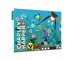 Curiosity starters Little hands Pomegranate Charley Harper- "Wild Summer" 1000-Piece Jigsaw Puzzle