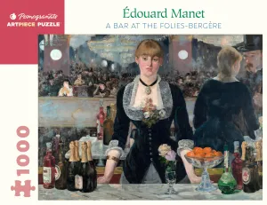 Pomegranate Edouard Manet "A Bar At The Follies-Bergere" 1000 Piece Puzzle Kids essentials