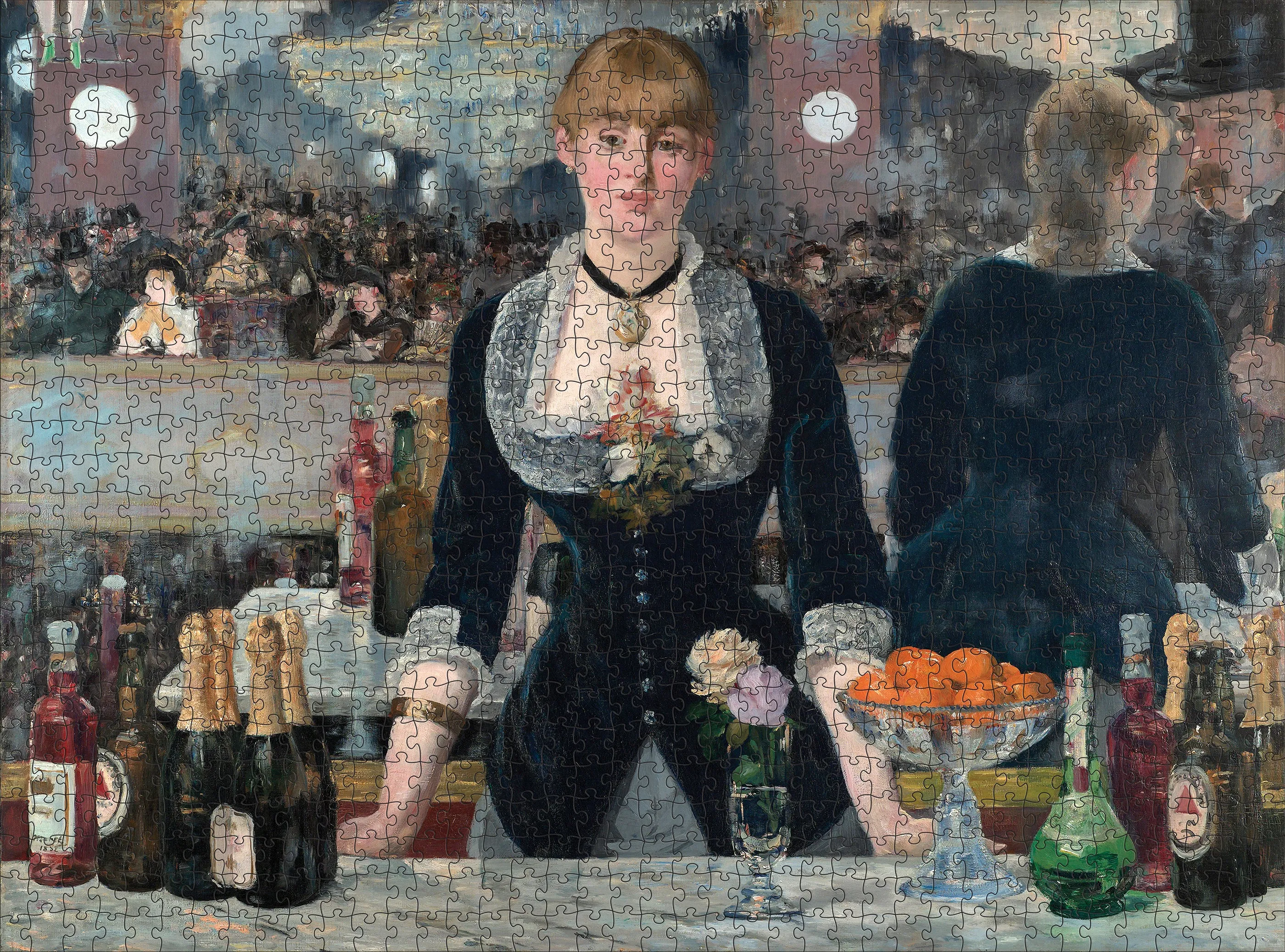 Pomegranate Edouard Manet "A Bar At The Follies-Bergere" 1000 Piece Puzzle Tiny thinkers