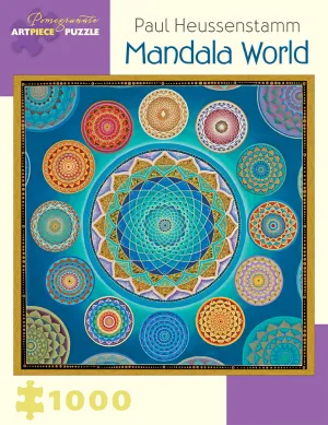 Fun that fuels growth Early learning Pomegranate Mandala World 1000 Piece Puzzle