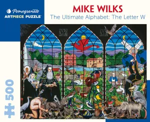 Young learners Pomegranate Mike Wilks The Ultimate Alphabet: The Letter W 500-Piece Jigsaw Puzzle