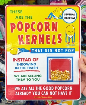 Parent-approved learning Mini makers Popcorn Kernels That Did Not Pop