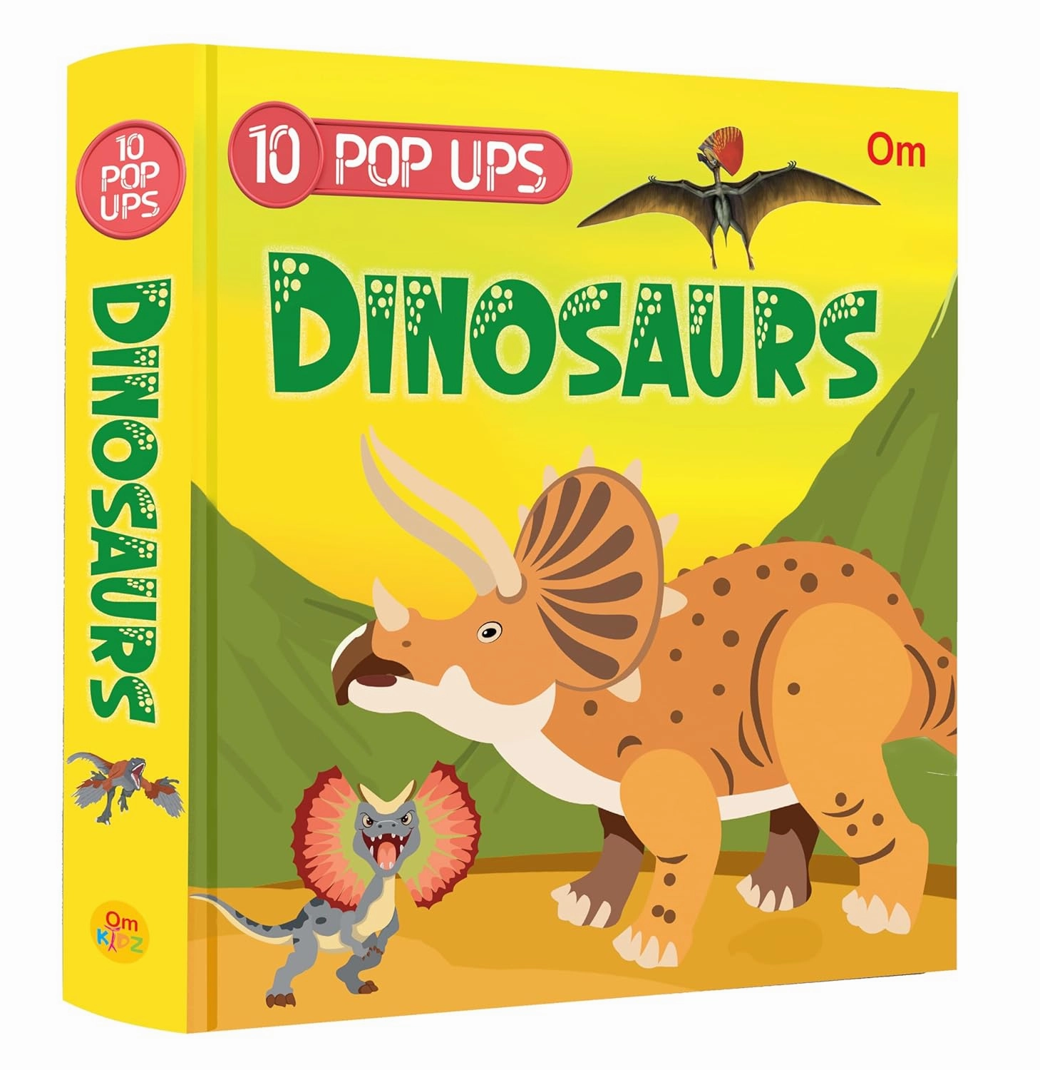 Popup Dinosaurs 10 Pop Ups (Hb) Little hands Brain boosters