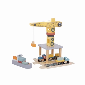 Port Crane Set Learning through play Creative kids