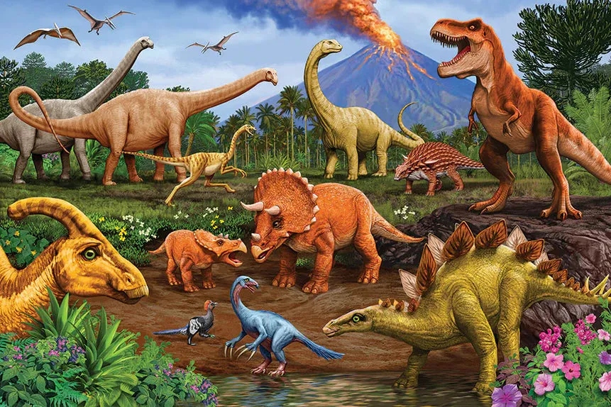 Fun that fuels growth Dinos (Floor 36Pc)