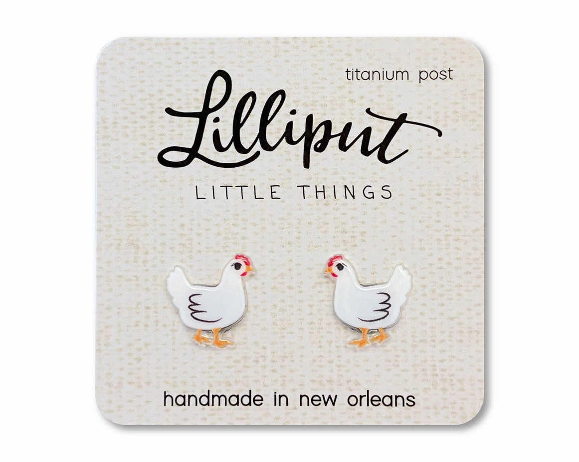 Chicken Earrings Learning through play Kids essentials