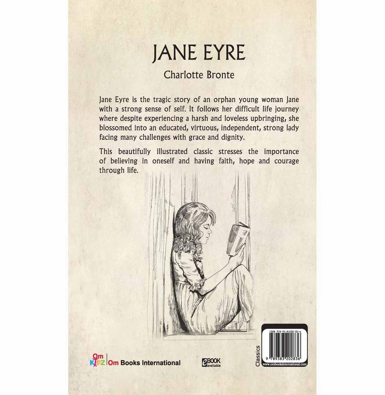Children Classics : Jane Eyre : Illustrated Abridged Classics With Practice Questions (Om Illustrated Classics For Kids) [Hardcover] Charlotte Bronte Moments of imagination Early learning