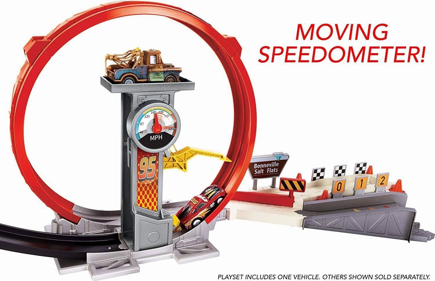 Disney Pixar Cars Gjw44 Xrs Rocket Racing Super Loop Little creators Little learners