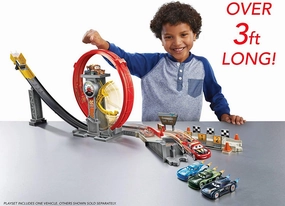 Curiosity starters Disney Pixar Cars Gjw44 Xrs Rocket Racing Super Loop