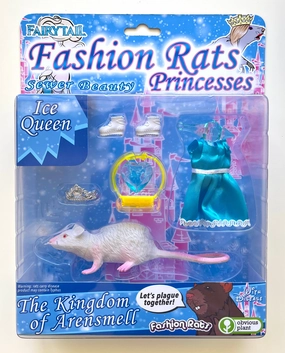 Imaginative play Fashion Rats: Ice Queen