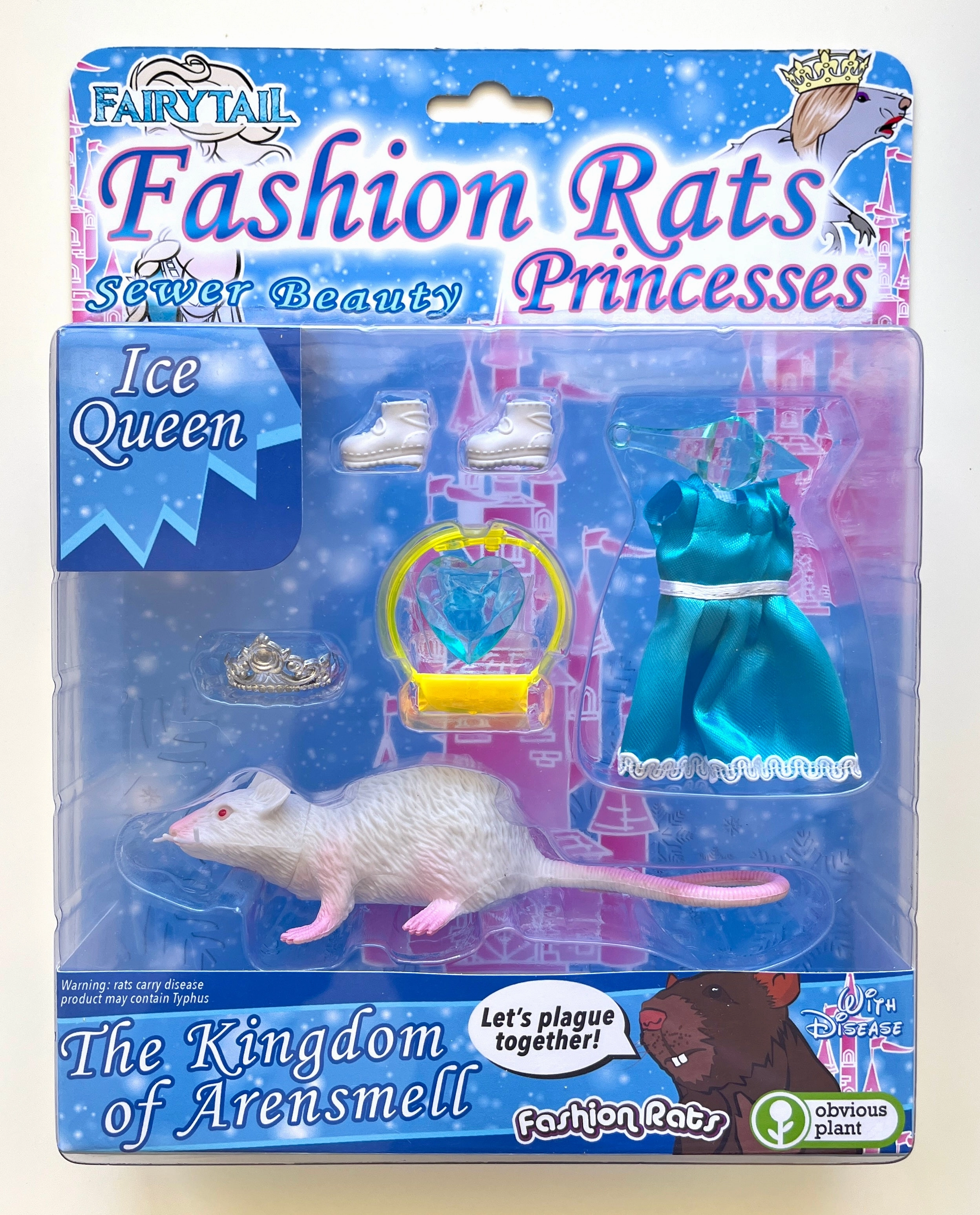 Imaginative play Fashion Rats: Ice Queen
