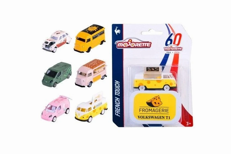 First explorers Growing minds French Touch Deluxe Cars 6 Asst