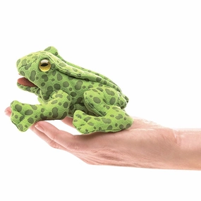 Young imaginations Growing minds Mini Frog Finger Puppet