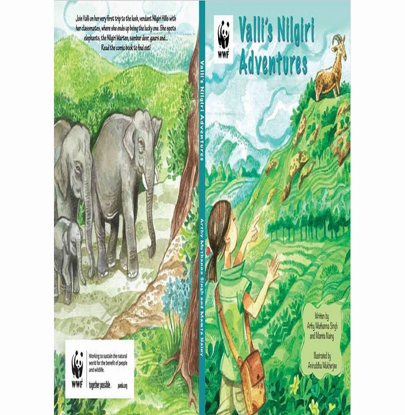 Wwf:Valli'S Nilgiri Adventures [Paperback] Arthy Muthanna Singh Nurturing minds Curiosity starters