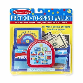 Everyday learning Smart activities for young learners Pretend-To-Spend Wallet