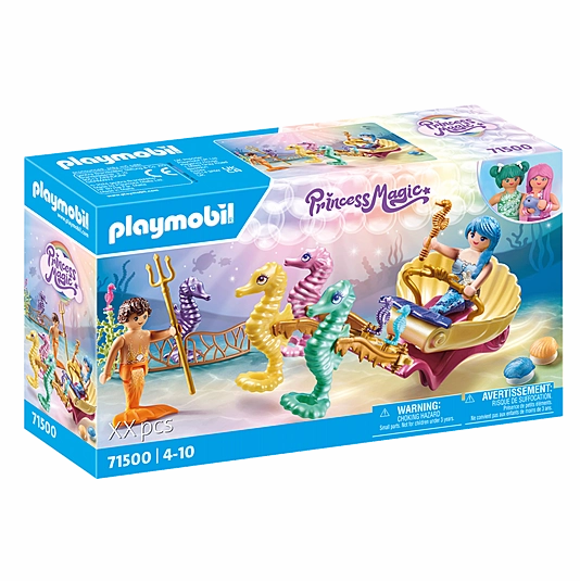 Princess Magic - Mermaid Seahorse Carriage 71500 Play-based education Exploration made fun