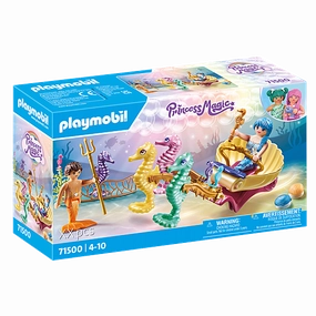 Princess Magic - Mermaid Seahorse Carriage 71500 Play-based education Exploration made fun