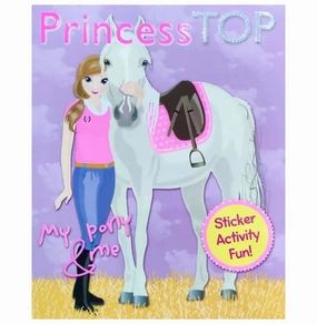 Princess Top My Pony And Me Sticker Sensory fun for little hands Designed for development