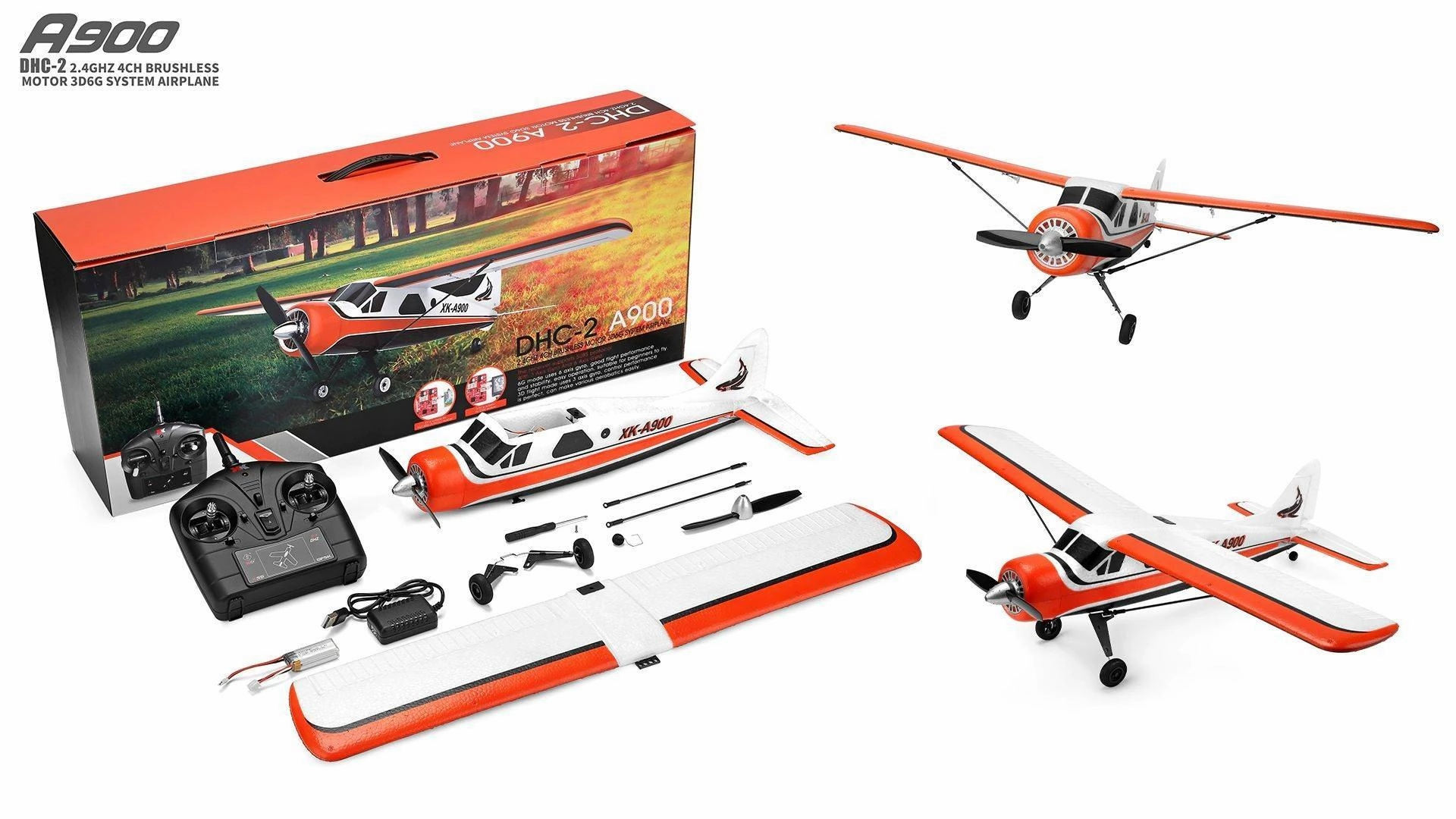 Professional A900 Remote Controlled Rc Fixed Wing Airplane Glider Kit Moments of imagination