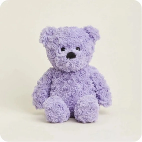 Purple Curly Bear - Warmies Little creators First explorers