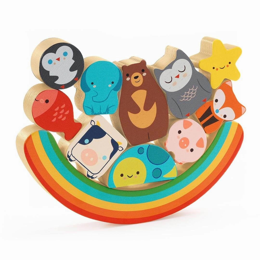 Puzz & Boom Animal Rainbow Wooden Puzzle Exploration gear