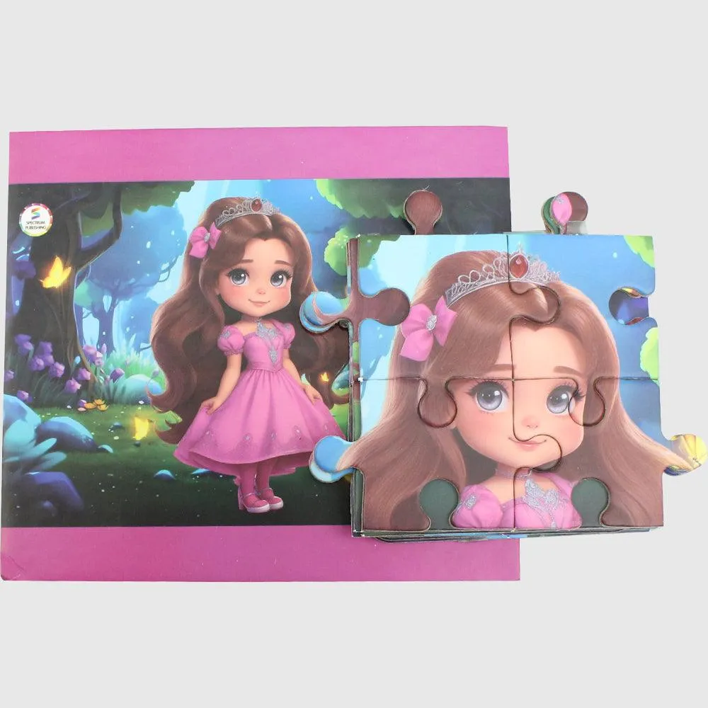 Puzzle Bag, Princess Shape - Multicolor Learn & grow Growing minds