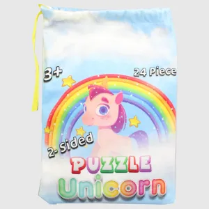 Puzzle Bag, Unicorn Shape - Multicolor Smart activities for young learners