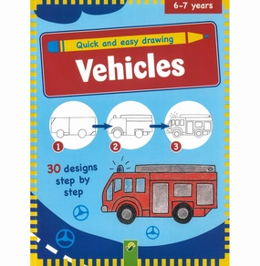 Quick & Easy Drawing: Vehicles Skill-building tools