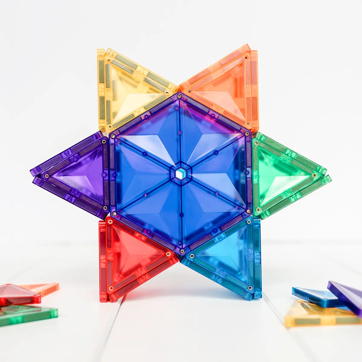 Connetix Rainbow Geometry Pack (30 Pc) Discover & grow