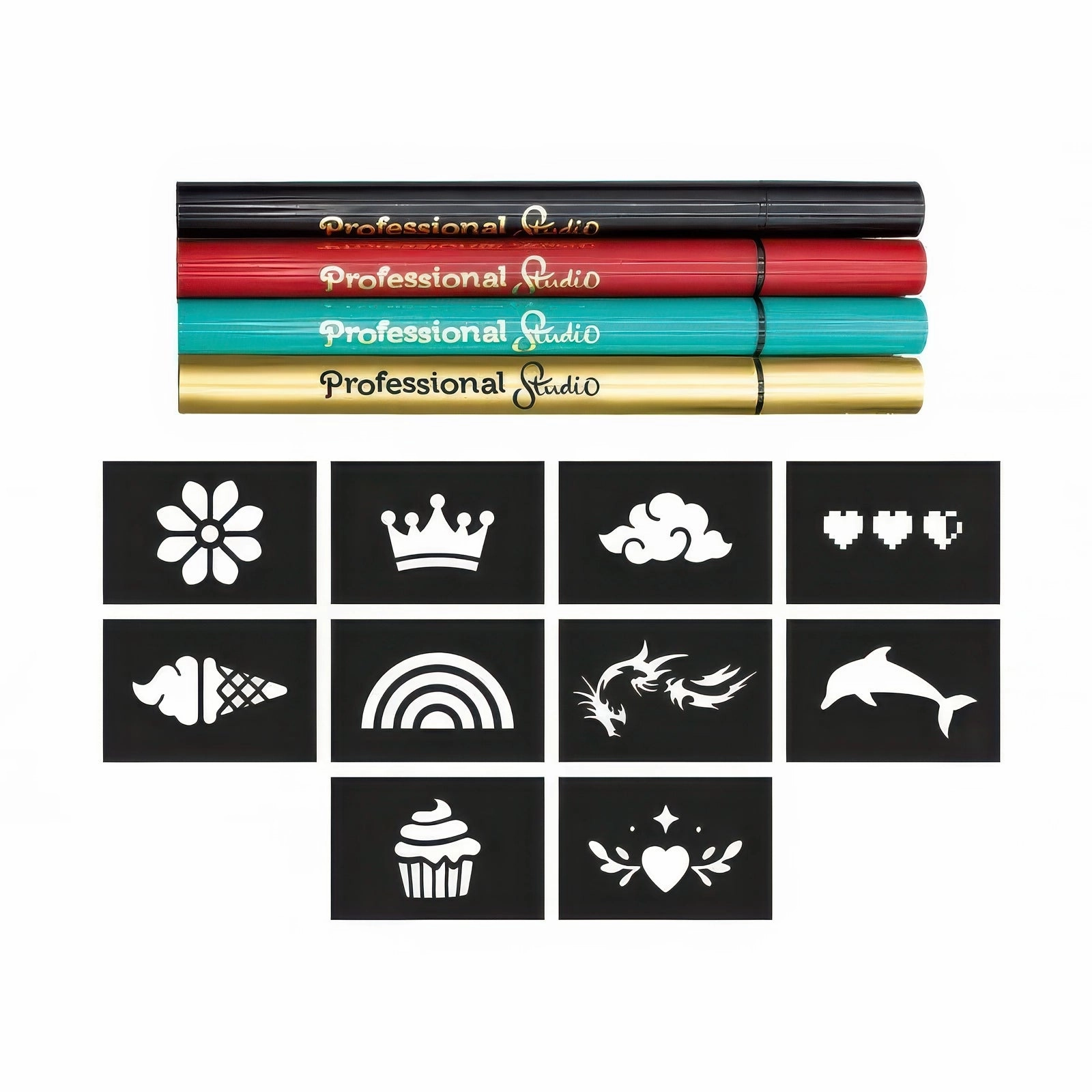 Imaginative play Buki France Tattoos Pens - Gold