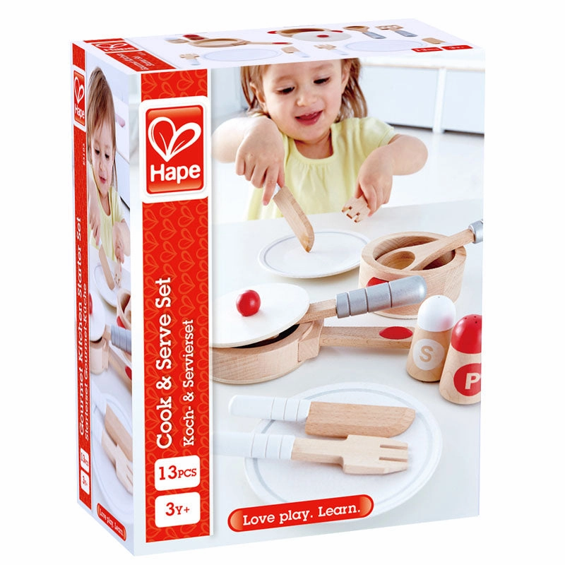 Little learners Enrichment activities Cook & Serve Set