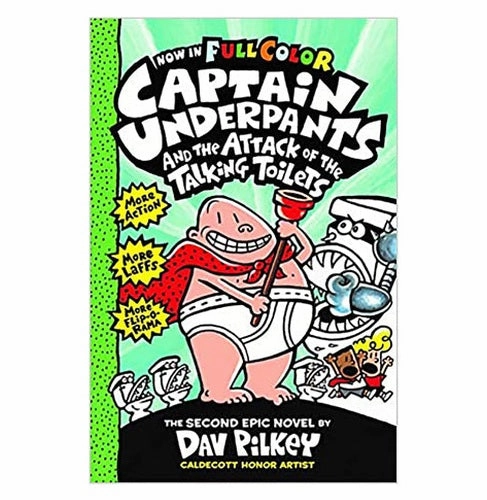 Little learners Discover & grow Cu And The Attack Of The Talking Toilets (#2): Color Edition Pilkey Dav