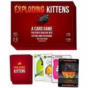 Active learners Learning through play Exploding Kittens: Original Edition