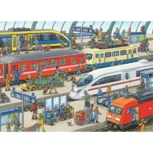 Parent-approved learning Railway Station