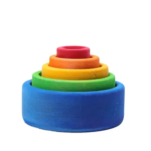 Rainbow Nesting Bowls Little adventures Happy hands