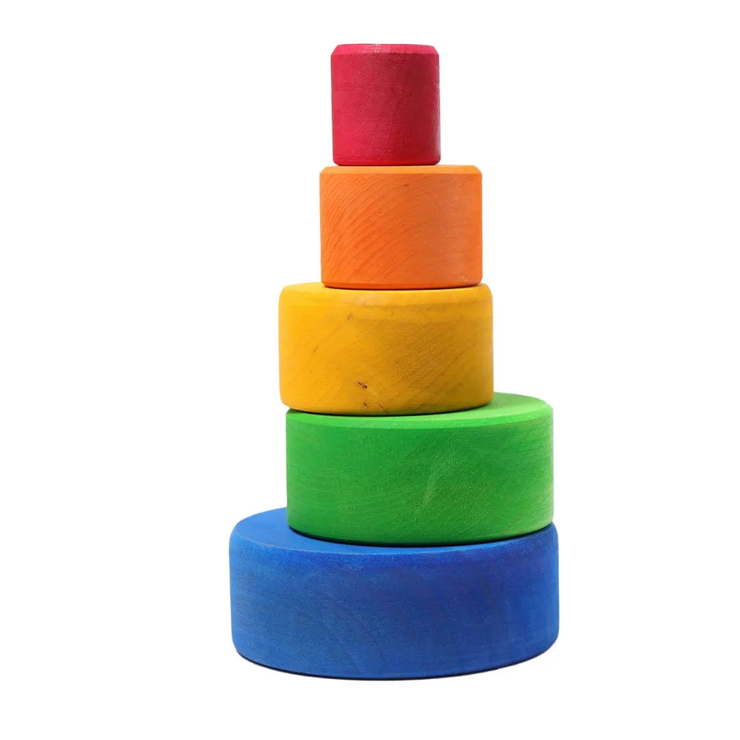 Rainbow Nesting Bowls Curious minds