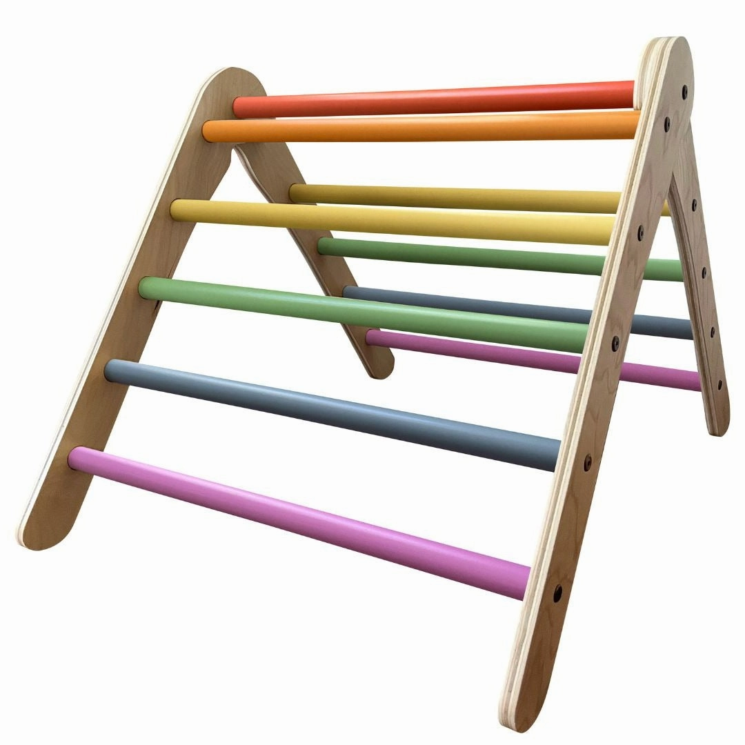 Rainbow Climbing Triangle Growing minds