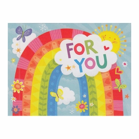 Learn & grow Brain boosters Rainbow For You Enclosure Card