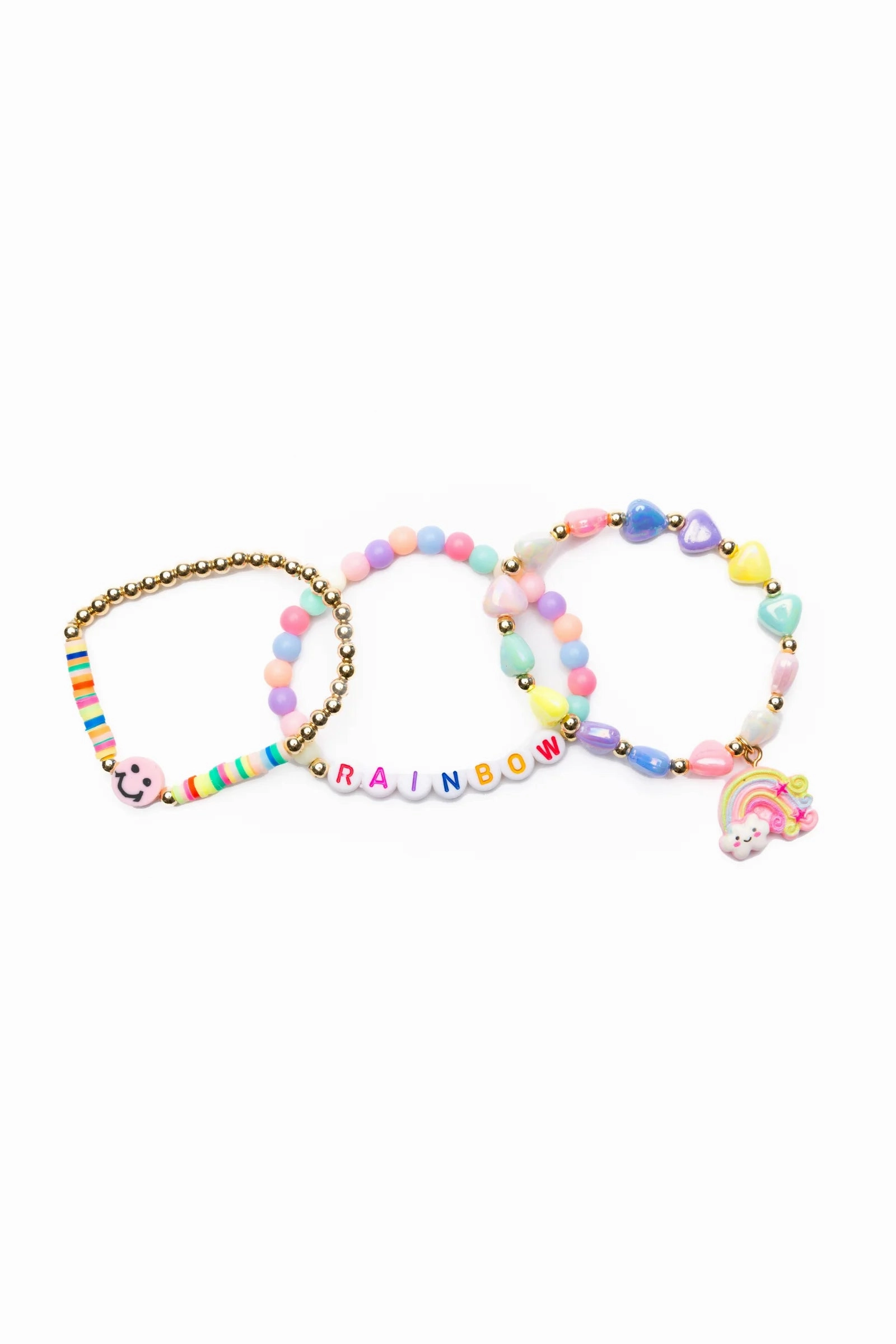 Enrichment activities Rainbow Smiles Bracelet 3 Piece Set