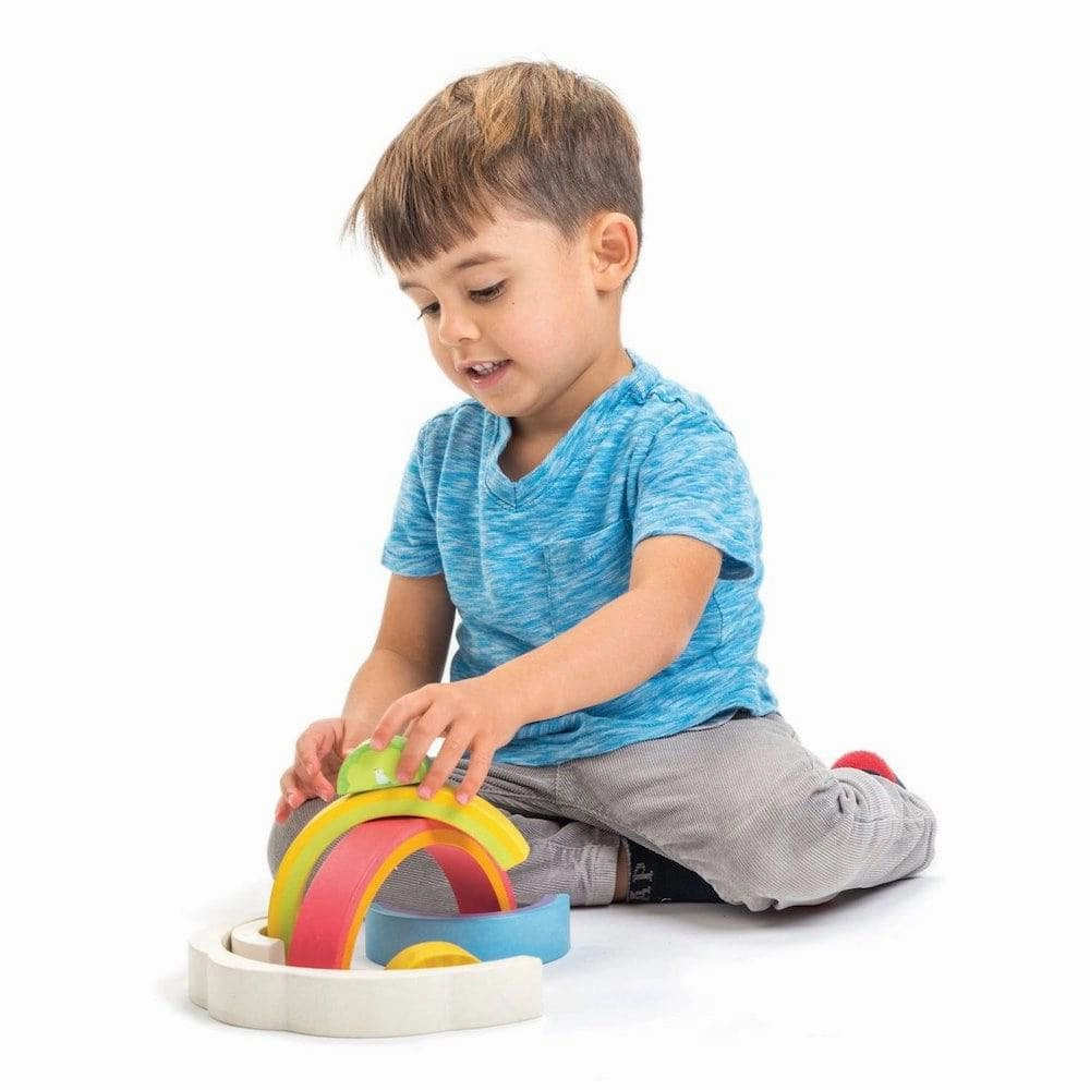 Curiosity starters Brain boosters Rainbow Tunnel Stacker